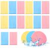 240 Pcs Compressed Facial Sponge,Professional Makeup Removal Sponge,Round Face Cleaning Sponge for Spa,Exfoliating,Face Wash(Yellow,Pink,Blue) view 1