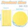 240 Pcs Compressed Facial Sponge,Professional Makeup Removal Sponge,Round Face Cleaning Sponge for Spa,Exfoliating,Face Wash(Yellow,Pink,Blue) view 2