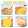 240 Pcs Compressed Facial Sponge,Professional Makeup Removal Sponge,Round Face Cleaning Sponge for Spa,Exfoliating,Face Wash(Yellow,Pink,Blue) view 4