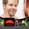 Bath and Skin Care Gift Set for Men, 3 Pieces Nourishing Facial and Body Care Kit Includes Face Wash, Shower Gel, Moisturizer, Valentines Fathers Day Birthday Gifts for Husband Dad Boyfriend Him view 2