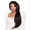 27" Super Long Straight Cinched Ponytail Color R16/23 Oatmeal - Hairdo Tru2Life 100% Heat Friendly Synthetic Pocket Attachment Blowout Wild Waves Hairpiece Cola de Caballo Larga Hairloss Booklet view 1