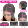 Lemoda 13x6 Body Wave Lace Front Wigs Human Hair 180% Density 13x6 HD Transparent Lace Front Wig Pre Plucked 15A Brazilian Virgin Glueless Human Hair Wigs for Women 18 Inch view 2