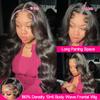 Lemoda 13x6 Body Wave Lace Front Wigs Human Hair 180% Density 13x6 HD Transparent Lace Front Wig Pre Plucked 15A Brazilian Virgin Glueless Human Hair Wigs for Women 18 Inch view 3