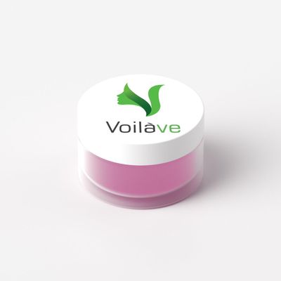 VoilaVe Strawberry Sugar Lip Scrub Exfoliating & Nourishing Formula for Irresistibly Soft, Smooth Lips 0.31 Oz Ideal for Lip Care, Hydration, and Flawless Lip Prep