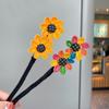 2Pcs Flower Hair Bun Maker Lazy Hair Curler French Hairstyle Twist Bun Maker Donut Hair Bun Maker Hair Styling Accessories for Women Girls view 3