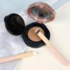 Makeup Brushes, Portable Special Mushroom Head Concealer Brush Sponge Dry and Wet Dual-use Multi-function Seamless Concealer Brush (Pink -3 packs) view 2