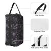 YQxwJL Purple Black Goth Spooky print Toiletry Bag for Men,Toiletry Organizer Dopp Kit Shaving Bag for Toiletries Accessories view 3