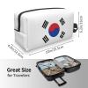 YQxwJL Flag of Republic of Korea print Toiletry Bag for Men,Toiletry Organizer Dopp Kit Shaving Bag for Toiletries Accessories view 4