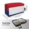 YQxwJL Dutch flag print Toiletry Bag for Men,Toiletry Organizer Dopp Kit Shaving Bag for Toiletries Accessories view 4