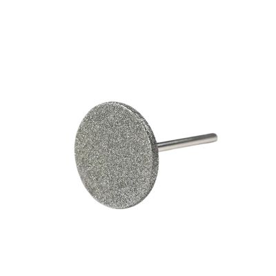 1Pc 20mm Disc Nail Drill Bit Trimming Nail Edge Polishing Head Sandblasting Stainless Steel Manicure Tool Accessories
