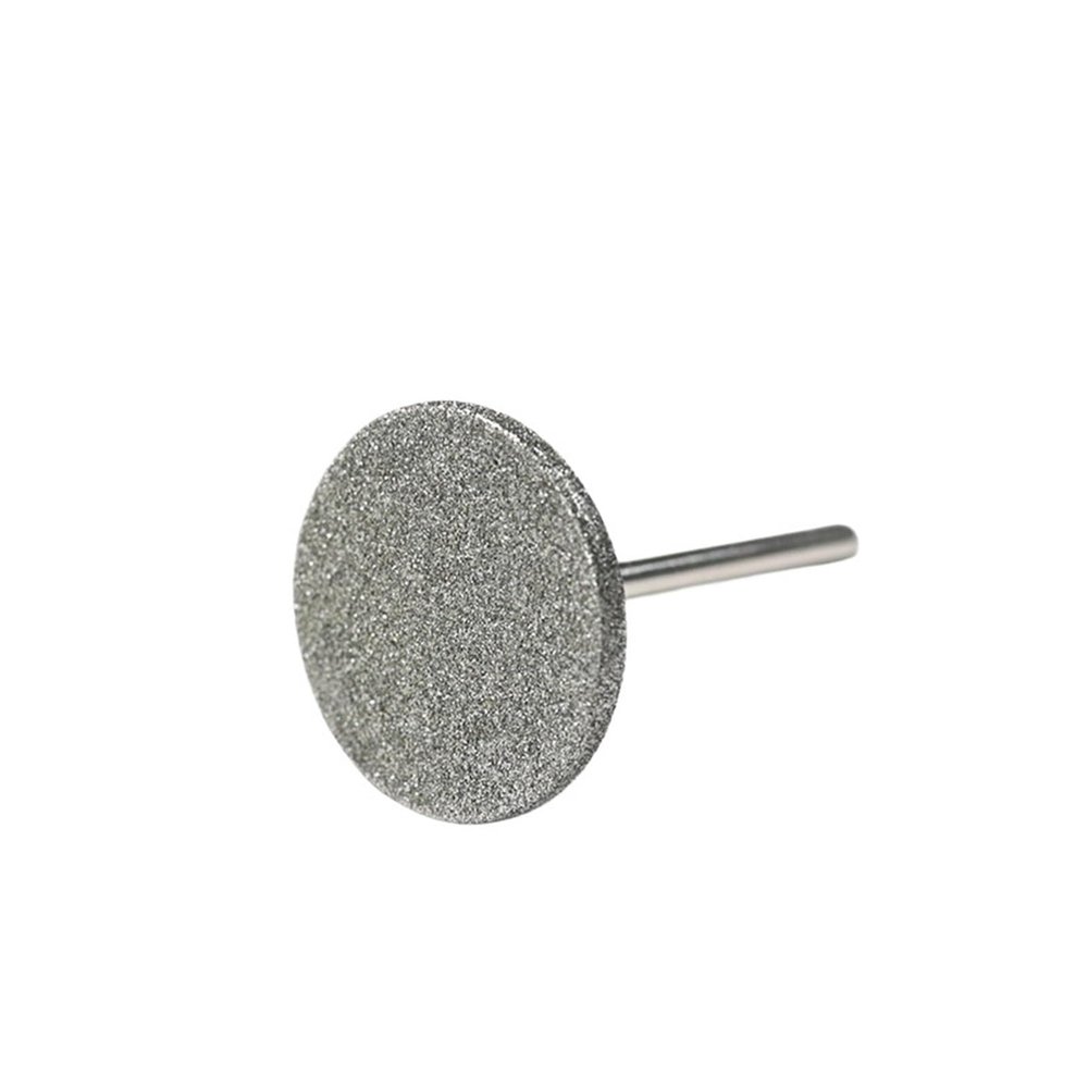1Pc 20mm Disc Nail Drill Bit Trimming Nail Edge Polishing Head Sandblasting Stainless Steel Manicure Tool Accessories
