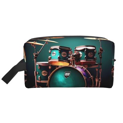 YQxwJL Cool Drum Set print Toiletry Bag for Men,Toiletry Organizer Dopp Kit Shaving Bag for Toiletries Accessories