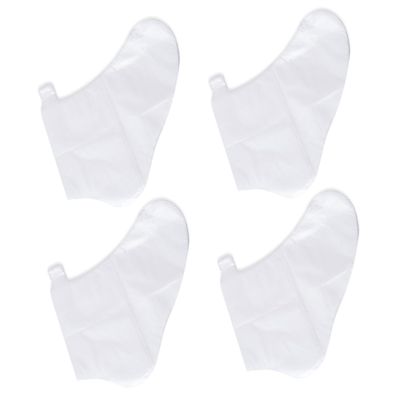 Ipetboom Foot Moisturizing Socks Disposable Foot Soaking Covers for for Cracked Heels with Adhesive for Home and Salon Use