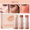 3Pcs Contour Stick Set3 Colors Contour Stick Makeup Set Long-Lasting Waterproof Concealer Stick KitCream Blush & Highlighter Bronzer Pen (SET-C) view 2