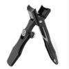 BNJWJZS Portable Fingernail Clipper Steel Wide Jaw Opening Anti Splash Fingernail Clippers Nail Cutter Manicure(E) view 4