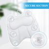 Bath Pillow Bathtub Pillow Headrest Relaxing Bath Accessories Soft Bathtub Cushion for Support Head, Back, Shoulder and Neck, White(White) view 2