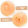 BCOATH Realistic Face Model Flexible Ears Mouth Nose Tongue for Piercing Practice Display Silicone Training Set view 3