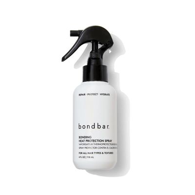 Bondbar Bonding Heat Protective Spray, Heat protection up to 450F, helps reduce frizz, 4 fl oz