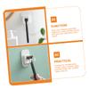 DOITOOL 8pcs Razor Holder for Shower Wall Adhesive Shaver Hook Organizer Stick Hooks view 4