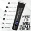 Brio Beardscape V1 Black Bundled with Zero Blade, Body Blade & Pro Travel Case, Featuring Adjustable Ceramic Blade & Length Guards, a Complete Kit for All Your Grooming Needs view 4