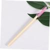 Healeved 20pcs Versatile Makeup Brush Set Bamboo Eyebrow Brush Lightweight Disposables No Cleaning Required view 4