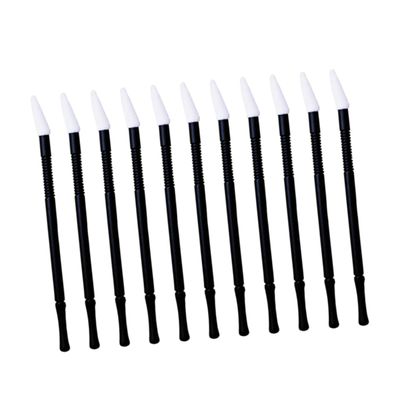ARTSEWPLY 100pcs Creative Disposable Lip Plastic Lip Brush Applicators Easy to Use Carry