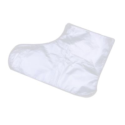 ARTSEWPLY 500pcs Shoe Covers for Indoors Disposable Foot Covers Film Foot Sleeves for Pedicure Care