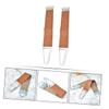 Ipetboom Dual-sided Razor Strop Sharpening Cloth Razor Blade Sharpener Strop Sharpening for Clipper Blade Random Color view 4