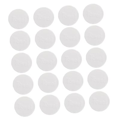 Healvian 20pcs Portable Facial Disposable Towels Wash Cloths Face Scrubber Sponges for Sensitive Skin