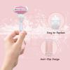 SAMIQU Replacement Razor Handle  2 Pack Anti-Slip Handle Compatible with Gillette Venus Women's Razors view 3