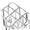 ARTSEWPLY Slot Lipstick Organizer Plastic Cosmetic Holder for Makeup Storage Dresser Vanity Bathroom Counter view 2