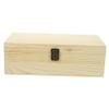 ARTSEWPLY 32holes Wooden Essential Oil Storage Case Compartment Portable Organizer for Travel Handcrafted Pine Essential Oil Box for Display and Travel Use view 1