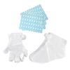 ARTIBETTER 200pcs Foot Gloves Pe Material for Spa and Footcare Portable Sock Gloves with Stickers Safe for Home and view 1
