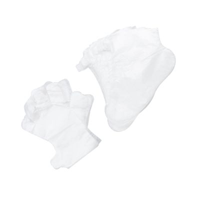 ARTSEWPLY 500pcs Foot Transparent Plastic Gloves for Comfortable Fit Hand Masks Foot