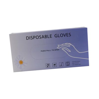 ARTIBETTER 50pcs Pvc Disposable Gloves Transparent and Versatile for Lip and Eyebrow Procedures Fits Palm
