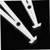 NinthAvenue Basics 5pcs Diagonal Pliers Piercing Needles and Clamp Tongue Clamp Needle Wrench White view 4