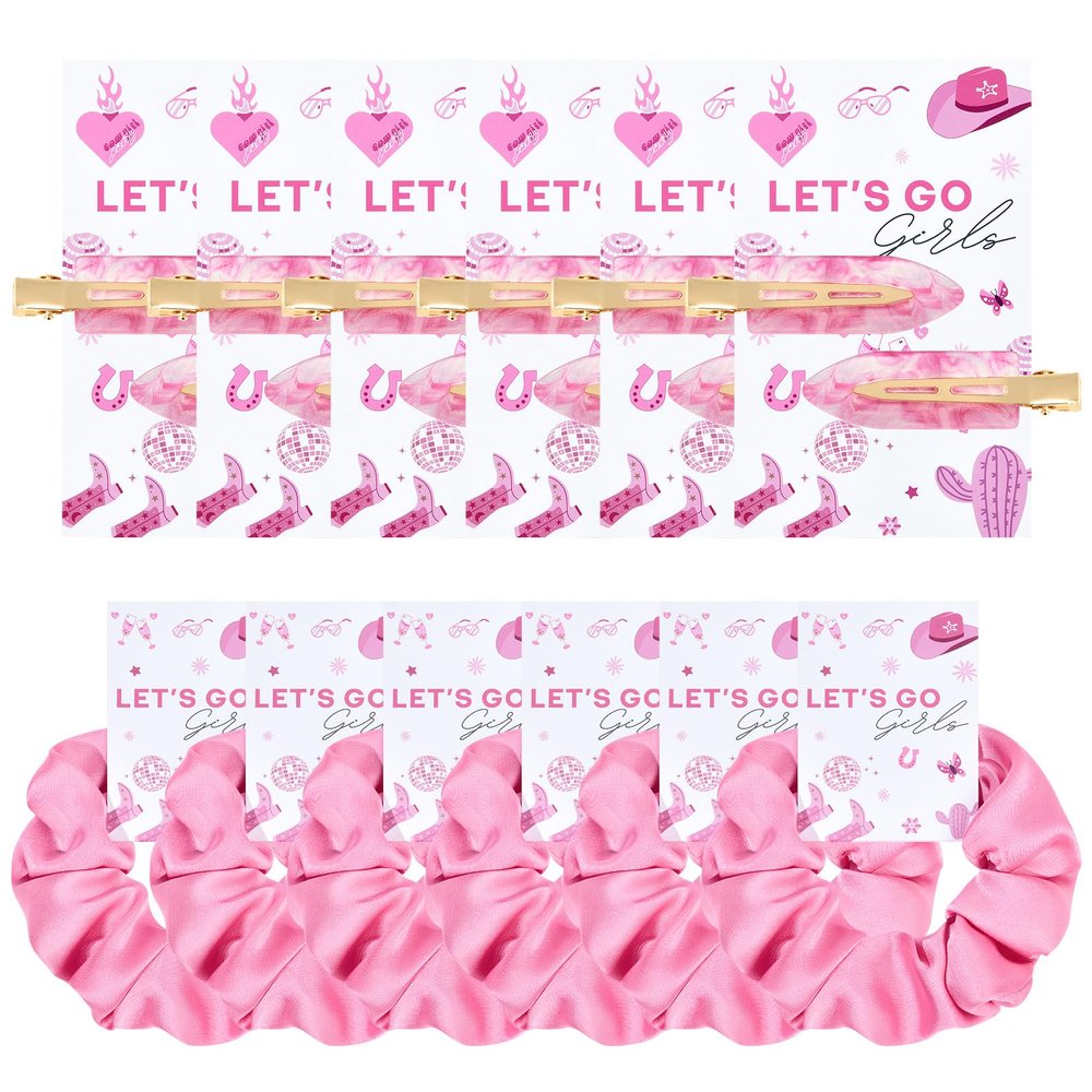 12 PCS Bridesmaid Proposal Gifts Bridesmaid Hair Clips Bridesmaid Scrunchies Bridal Shower Gifts Silk Satin Soft Hair Accessories Bridesmaid Wedding Favor Women Girls