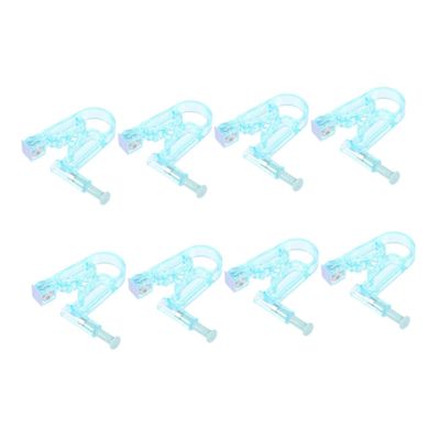 Healvian 8pcs Disposable Ear Piercers Low-pain Portable Piercing Tools for Home and Convenient and Use Ear Piercing Devices