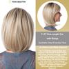 Toni Brattin Supreme Bob Wig - Sleek, One-Length Cut With Layering & Subtle Bangs - Heat-Friendly Synthetic Fiber Looks & Feels like Natural Hair - Adjustable & Comfortable (Dark Brown, Plus) view 3