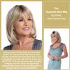 Toni Brattin Supreme Bob Wig - Sleek, One-Length Cut With Layering & Subtle Bangs - Heat-Friendly Synthetic Fiber Looks & Feels like Natural Hair - Adjustable & Comfortable (Dark Brown, Plus) view 4