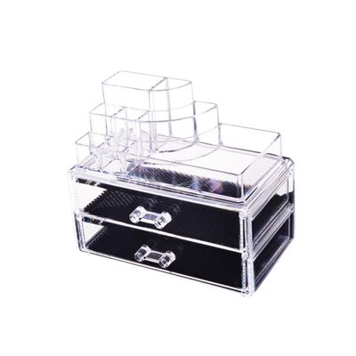 ARTSEWPLY 3-tier Drawer Makeup Organizer Cosmetic Palette Organizer Skincare Shelf
