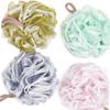 ARTSEWPLY 3pcs Bath Ball Shower Ball Exfoliating Sponge Women Men Shower Poufs Comfortable Friction Easy to Use view 1