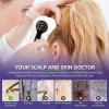 DJCDDM Skin Hair Analyser, Scalp Follicle Detector with 7 Inch HD LCD Screen, 50X/200X Magnifying Lens and Support Freeze-Frame Pictures view 4
