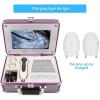 Double Probe Skin Scalp Detector, Skin Hair Detector, 9 Inch Box-Type Scalp Hair Follicle Facial with 50X 200X HD Lenses and Freeze-Frame Pictures Function view 3