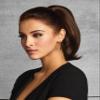 12" Simply Straight Ponytail Color R6/30H Chocolate Copper - Wrap-Around Hook-and-Loop Attachment Pony Hairdo Tru2Life 100% Heat Friendly Synthetic Braid or Curly Updo Hairpiece Cola de Caballo view 1