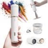 Aprilous Electric Makeup Brush Cleaner Bundle with Tea Tree Oil Cleaner 6.76 fl.oz & Silicone Mat view 2