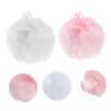 Didiseaon 4pcs Makeup Soft Triangle Shape Pink Luxurious Powder Puff Set Ideal for Face Cheek Random Style view 4