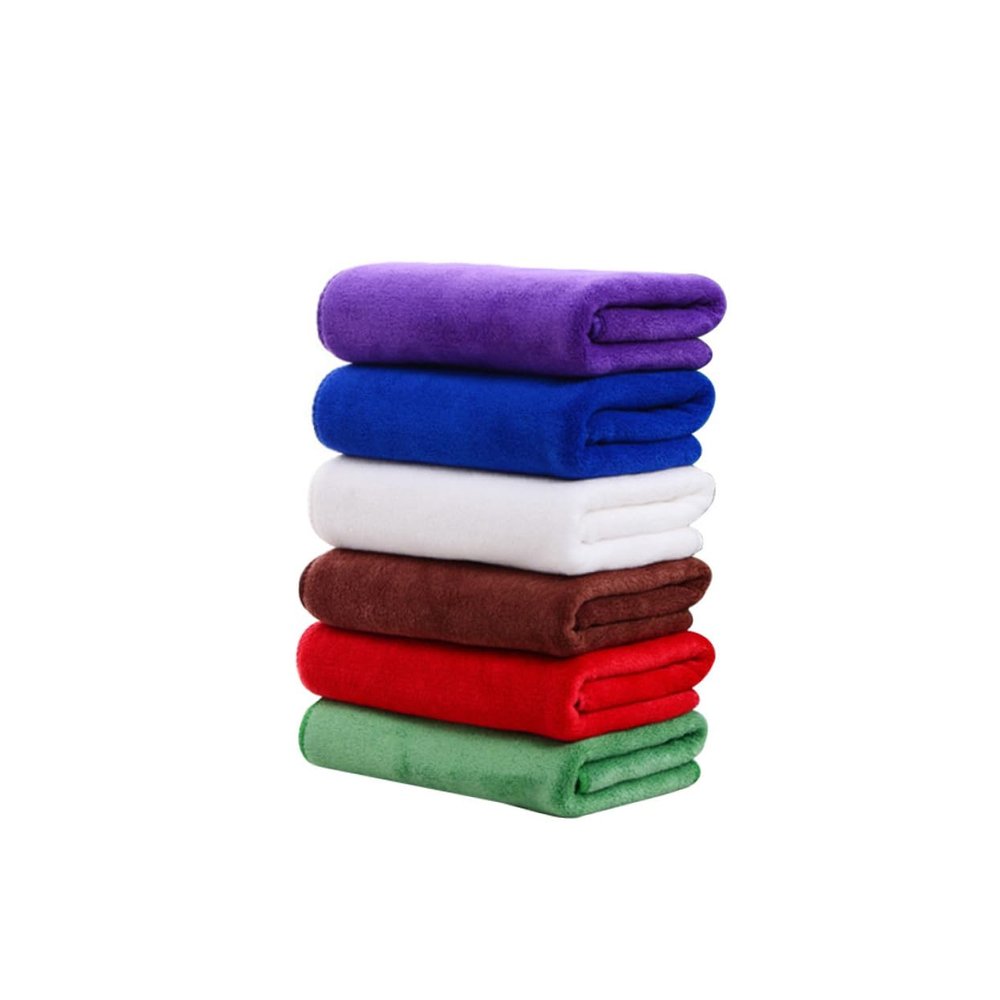 Didiseaon 5pcs Microfiber Towels for Hair Dry Super Absorbent Comfortable Sports Towel for Men Women
