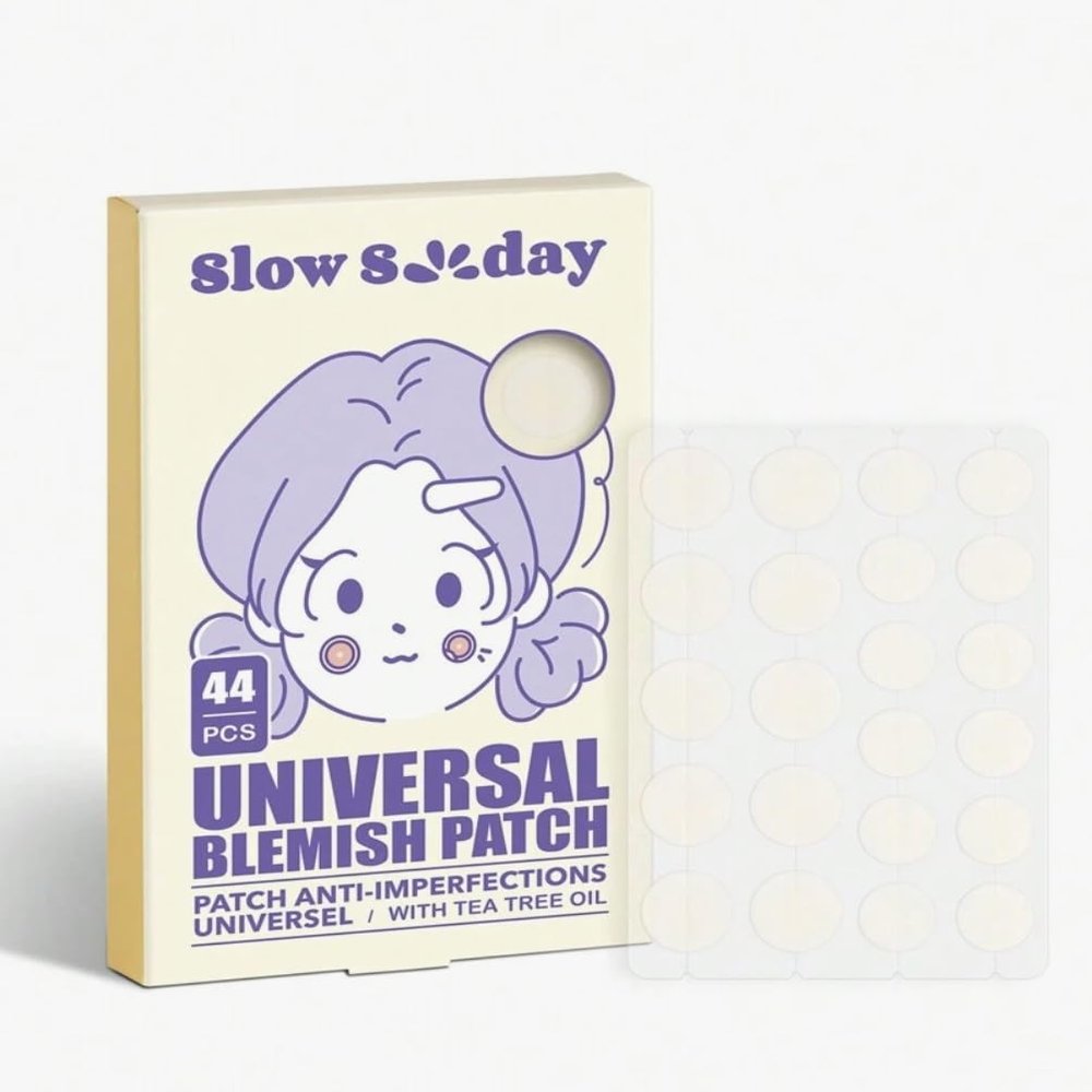Blemish and Pimple Patches, Breathable Invisible, (44 Piece Round)