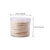Didiseaon 10pcs Makeup Removal Pads Reusable Facial Cleansing Puff for Deep Cleaning Soft Loofah Design for Makeup Sunscreen and Cosmetics Removal and Travel-Friendly view 2
